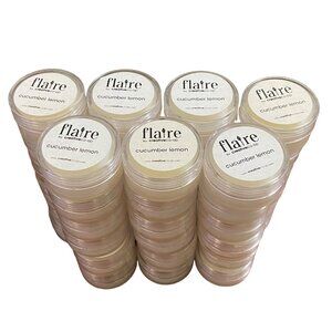 Flaire by Creative Co-Op Cucumber Lemon Scent Sample Wickless Candle Lot of‎ 42